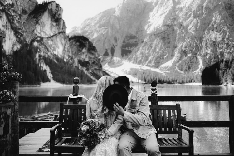 wedding couple photo