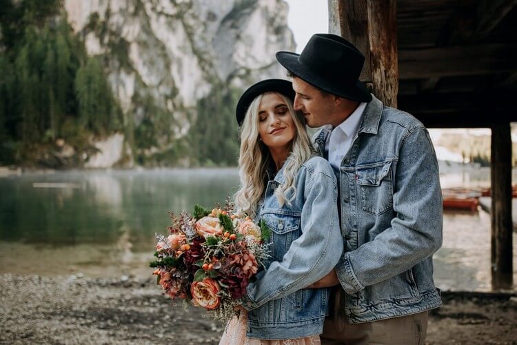 wedding couple photo