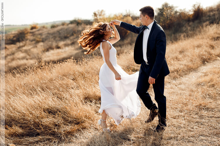 wedding couple photo