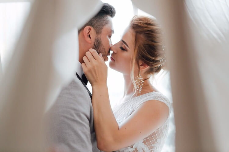 wedding couple photo