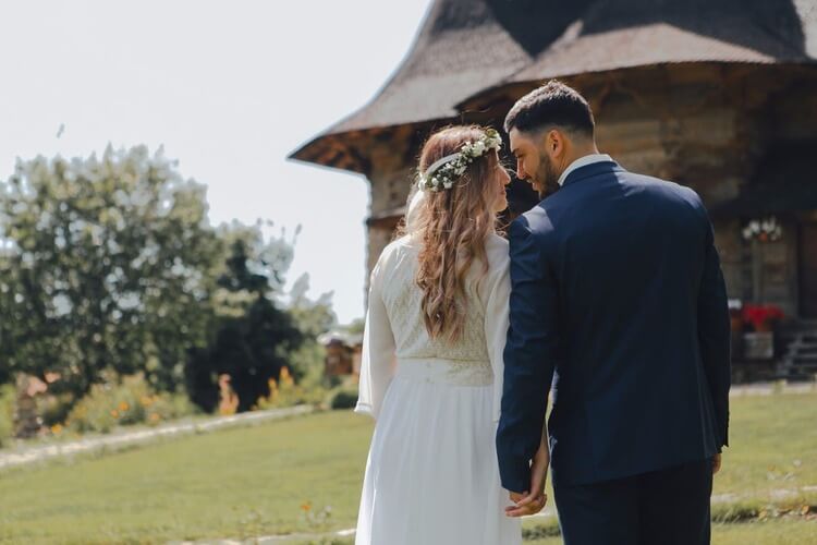 wedding couple photo