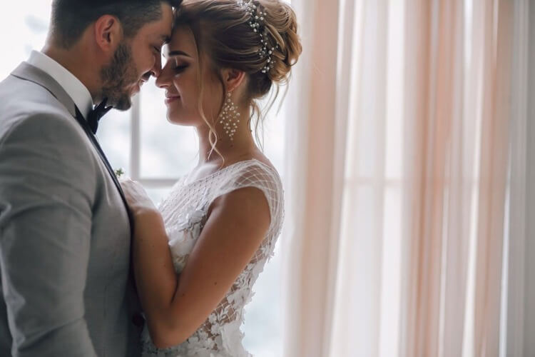 wedding couple photo