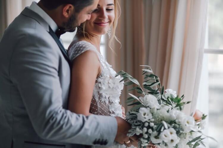 wedding couple photo