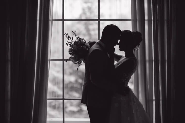 wedding couple photo