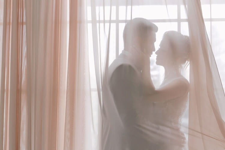 wedding couple photo